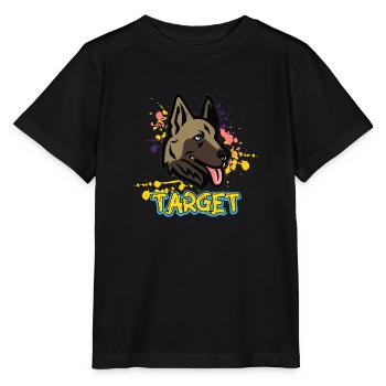 Hund - Fokus - Stanley/Stella Kinder T-Shirt MINI CREATOR  - Schwarz - Vorne - Mikhail (115cm)