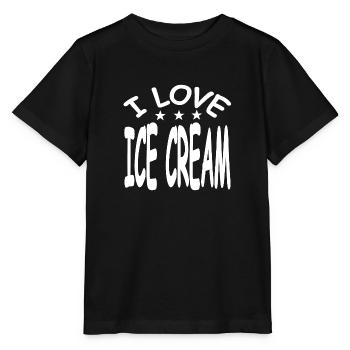 Eis - Stanley/Stella Kinder T-Shirt MINI CREATOR  - Schwarz - Vorne - Mikhail (115cm)