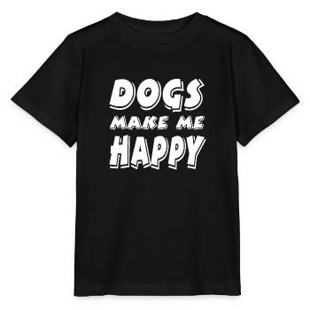 Canine - T-shirt bio MINI CREATOR Stanley/Stella Enfant - noir - Devant - Mikhail (115cm)