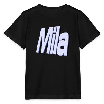 Mila - T-shirt bio MINI CREATOR Stanley/Stella Enfant - noir - Devant - Mikhail (115cm)