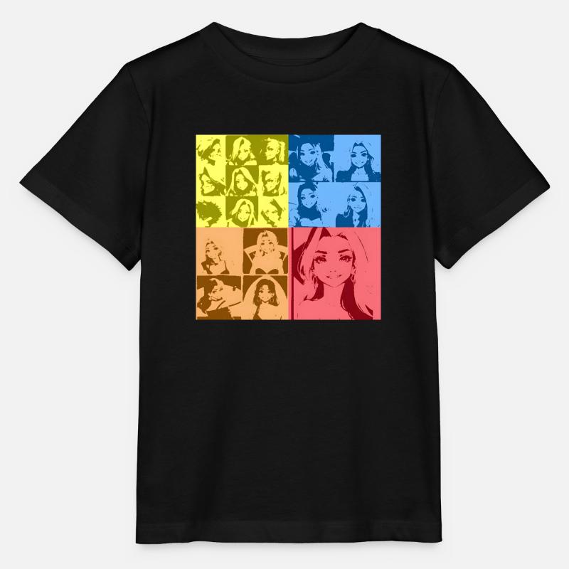 Daisy POPART - Stanley/Stella Kinder T-Shirt MINI CREATOR  - Schwarz