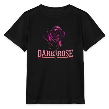 Fleurs Femmes girl power design art style féminin - T-shirt bio MINI CREATOR Stanley/Stella Enfant - noir - Devant - Mikhail (115cm)