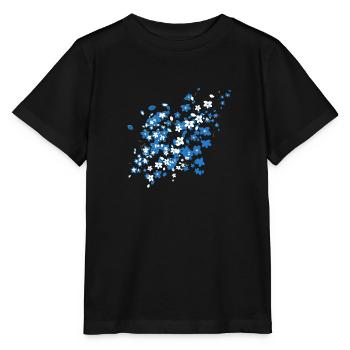 Blue Sakura - Stanley/Stella MINI CREATOR Kids’ T-Shirt - black - Front - Mikhail (115cm)