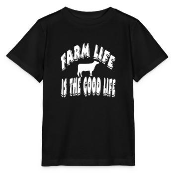 Farm - Stanley/Stella MINI CREATOR Kids’ T-Shirt - black - Front - Mikhail (115cm)