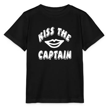 Capitaine - T-shirt bio MINI CREATOR Stanley/Stella Enfant - noir - Devant - Mikhail (115cm)