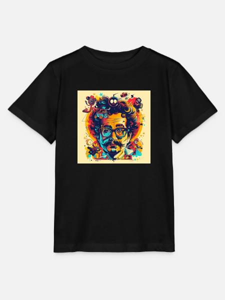 Popkultur - Stanley/Stella Kinder T-Shirt MINI CREATOR - Schwarz