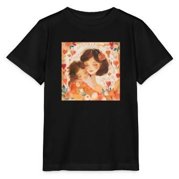 Mom's Love - Stanley/Stella MINI CREATOR Kids’ T-Shirt - black - Front - Mikhail (115cm)