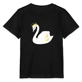 Cygne Doré - T-shirt bio MINI CREATOR Stanley/Stella Enfant - noir - Devant - Mikhail (115cm)
