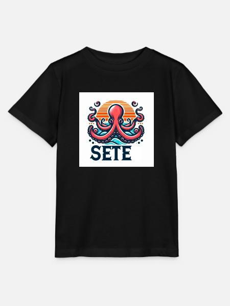 sete - Stanley/Stella Kinder T-Shirt MINI CREATOR - Schwarz