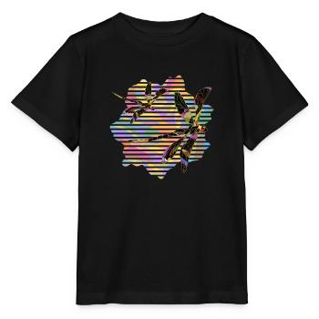 Important - T-shirt bio MINI CREATOR Stanley/Stella Enfant - noir - Devant - Mikhail (115cm)