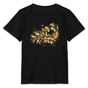 Amour - T-shirt bio MINI CREATOR Stanley/Stella Enfant - noir - Devant - Mikhail (115cm)