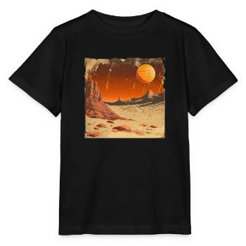 Mars - Stanley/Stella Kinder T-Shirt MINI CREATOR  - Schwarz - Vorne - Mikhail (115cm)
