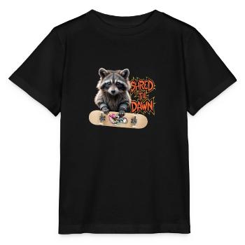 Shred 'Til Dawn - Stanley/Stella MINI CREATOR Kids’ T-Shirt - black - Front - Mikhail (115cm)