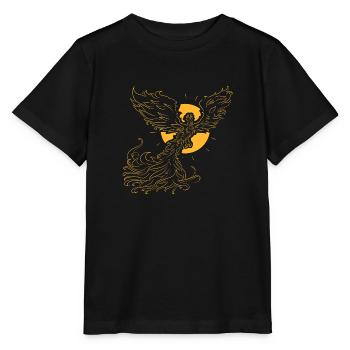 Fenix-Diagramm - Stanley/Stella Kinder T-Shirt MINI CREATOR  - Schwarz - Vorne - Mikhail (115cm)