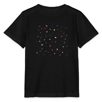 Mur d’escalade - T-shirt bio MINI CREATOR Stanley/Stella Enfant - noir - Devant - Mikhail (115cm)