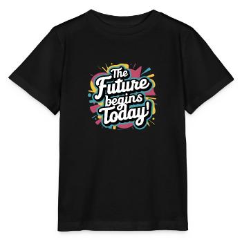 back to school - Stanley/Stella MINI CREATOR Kids’ T-Shirt - black - Front - Mikhail (115cm)