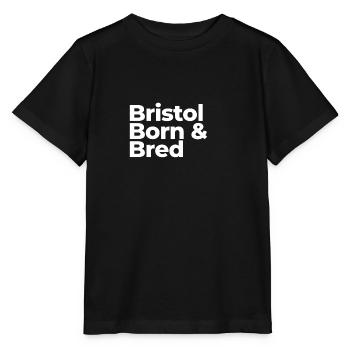Bristol Born Bred - Stanley/Stella MINI CREATOR Kids’ T-Shirt - black - Front - Mikhail (115cm)