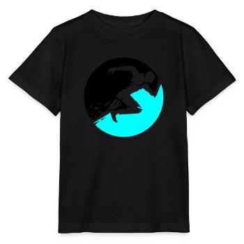 Runner - Stanley/Stella MINI CREATOR Kids’ T-Shirt - black - Front - Mikhail (115cm)