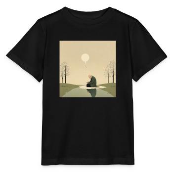 Denker - Stanley/Stella Kinder T-Shirt MINI CREATOR  - Schwarz - Vorne - Mikhail (115cm)