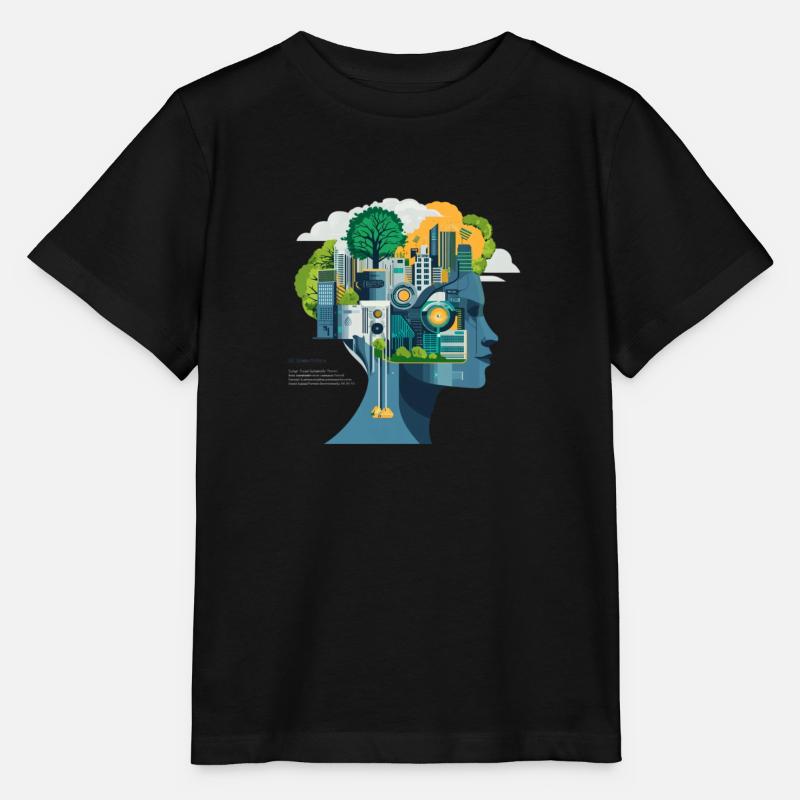 IA2 - T-shirt bio MINI CREATOR Stanley/Stella Enfant - noir