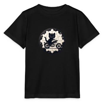 Soft Kitty Gifts - Stanley/Stella MINI CREATOR Kids’ T-Shirt - black - Front - Mikhail (115cm)