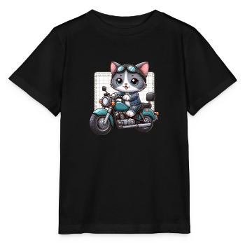 Soft Kitty Gifts - Stanley/Stella MINI CREATOR Kids’ T-Shirt - black - Front - Mikhail (115cm)