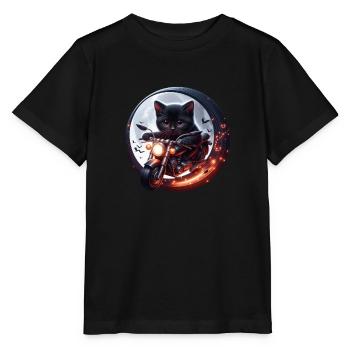 Soft Kitty Gifts - Stanley/Stella MINI CREATOR Kids’ T-Shirt - black - Front - Mikhail (115cm)