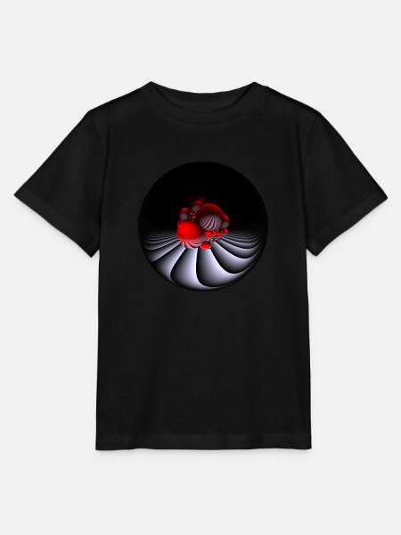 Design mit Fisheye-Kamera - Stanley/Stella Kinder T-Shirt MINI CREATOR  - Schwarz