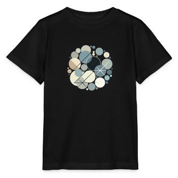 Conception Serene Shapes - T-shirt bio MINI CREATOR Stanley/Stella Enfant - noir - Devant - Mikhail (115cm)