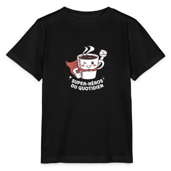 Superhelden des Alltags - Stanley/Stella Kinder T-Shirt MINI CREATOR  - Schwarz - Vorne - Mikhail (115cm)