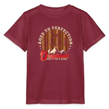 Iconic 2006 Anniversary - Stanley/Stella MINI CREATOR Kids’ T-Shirt - burgundy - Front - Kain (125cm)