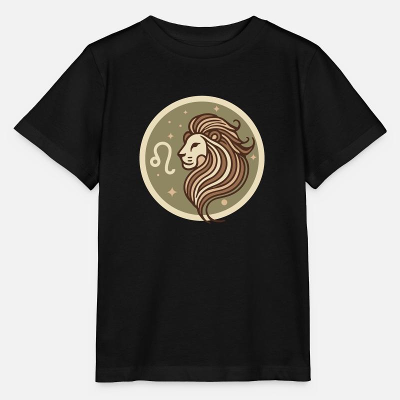 Design "Golden Majesty" - Stanley/Stella MINI CREATOR Kids’ T-Shirt - black