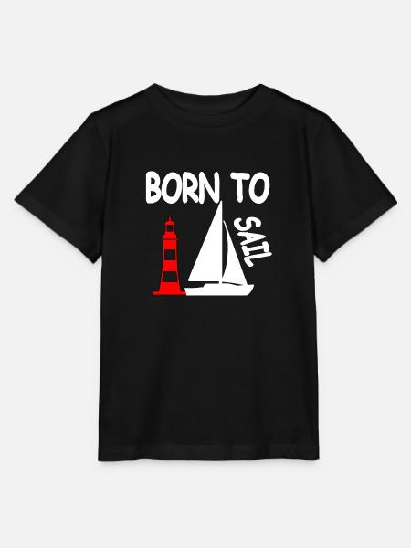 Segeln - Stanley/Stella Kinder T-Shirt MINI CREATOR - Schwarz