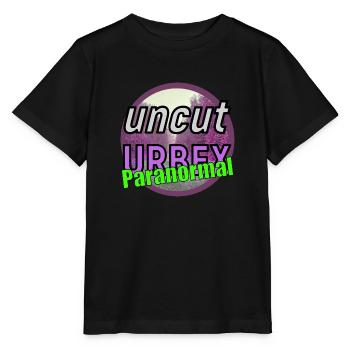 uncutURBEX Paranormal LOGO - Stanley/Stella Kinder T-Shirt MINI CREATOR  - Schwarz - Vorne - Mikhail (115cm)