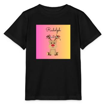 Rudolph - Stanley/Stella MINI CREATOR Kids’ T-Shirt - black - Front - Mikhail (115cm)