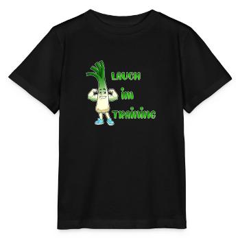 Lauch im Training, für den Lauch von Welt - Stanley/Stella Kinder T-Shirt MINI CREATOR  - Schwarz - Vorne - Mikhail (115cm)