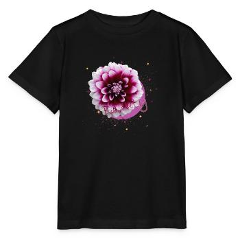 Blume Beauty - Stanley/Stella Kinder T-Shirt MINI CREATOR  - Schwarz - Vorne - Mikhail (115cm)
