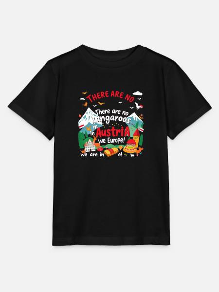 Austria - Stanley/Stella Kinder T-Shirt MINI CREATOR  - Schwarz