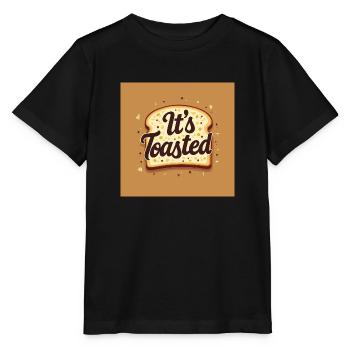 Toast - Stanley/Stella MINI CREATOR Kids’ T-Shirt - black - Front - Mikhail (115cm)