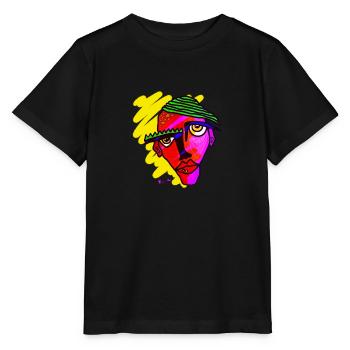 Maske - Stanley/Stella Kinder T-Shirt MINI CREATOR  - Schwarz - Vorne - Mikhail (115cm)