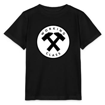 Classe ouvrière - T-shirt bio MINI CREATOR Stanley/Stella Enfant - noir - Devant - Mikhail (115cm)