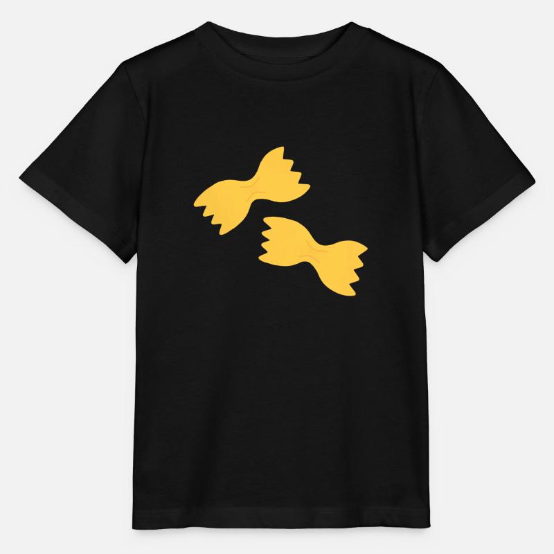 Farfalle Nudeln - Stanley/Stella Kinder T-Shirt MINI CREATOR - Schwarz