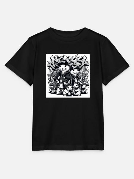 Ostern 11 - Stanley/Stella Kinder T-Shirt MINI CREATOR - Schwarz