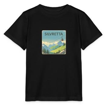 Silvretta - Stanley/Stella MINI CREATOR Kids’ T-Shirt - black - Front - Mikhail (115cm)