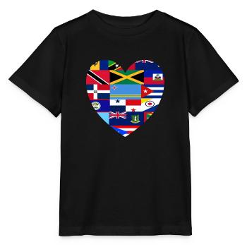 Le sentiment des Caraïbes réduit à l’essentiel - T-shirt bio MINI CREATOR Stanley/Stella Enfant - noir - Devant - Mikhail (115cm)