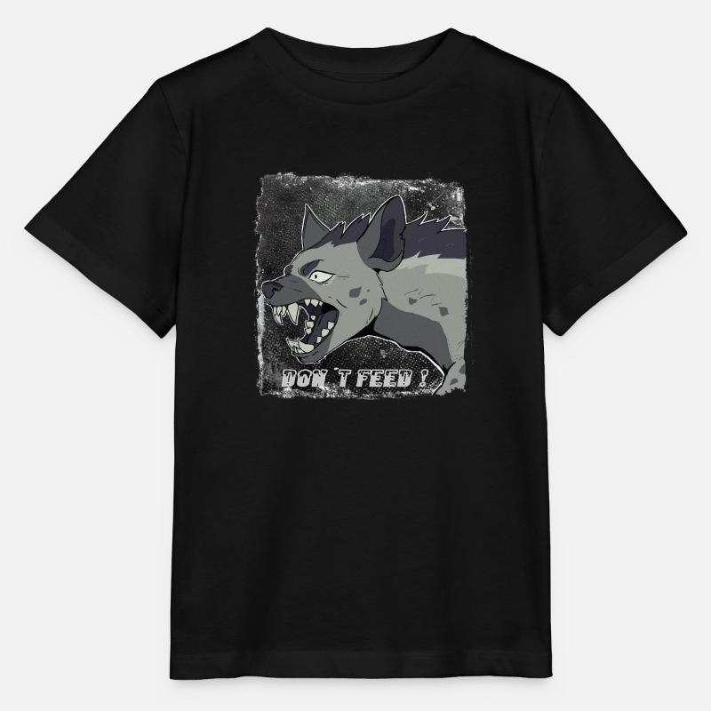 Hyäne - Stanley/Stella Kinder T-Shirt MINI CREATOR - Schwarz