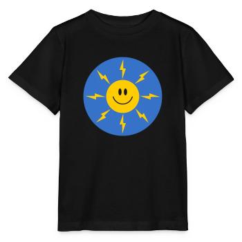 Sonnenenergie - Stanley/Stella Kinder T-Shirt MINI CREATOR  - Schwarz - Vorne - Mikhail (115cm)