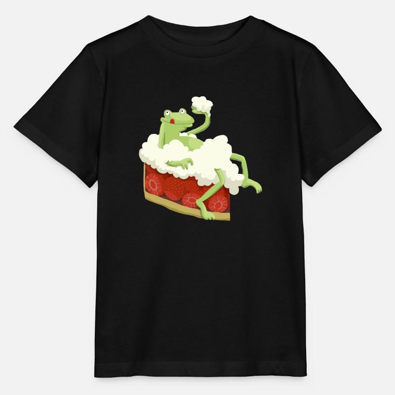 Kitchen Frog (nouveau) - T-shirt bio MINI CREATOR Stanley/Stella Enfant - noir