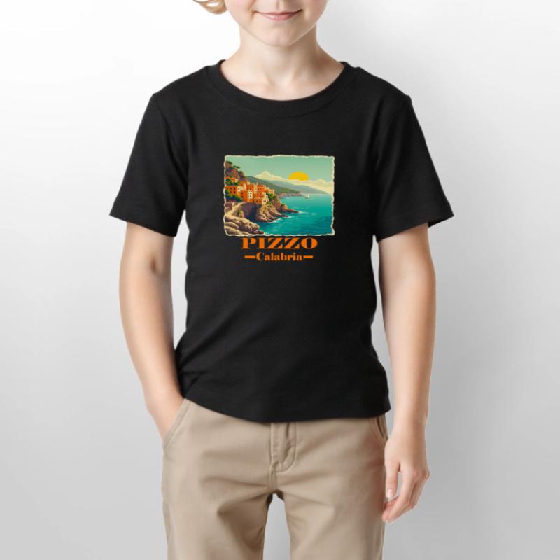 Pizzo Calabre orange T-shirt bio MINI CREATOR Stanley/Stella Enfant