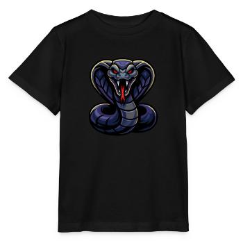 Cobra – Blaze Fury | Urban Zodiac Mascot - Stanley/Stella MINI CREATOR Kids’ T-Shirt - black - Front - Mikhail (115cm)